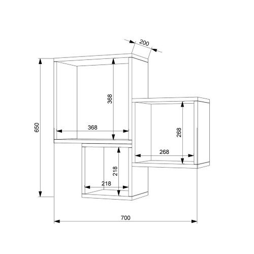 Подвесная полка S4 FlashNika