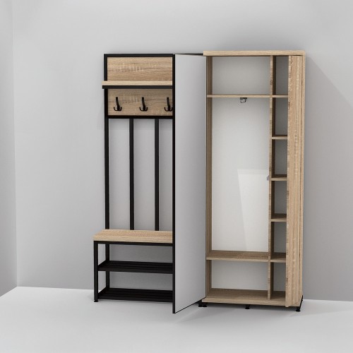 Передпокій з великим дзеркалом FlashNika Loft ПЛ-19 170