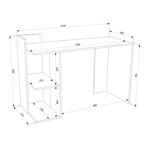 Компьютерный стол FlashNika LEGA 44