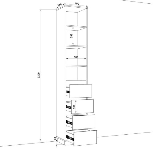 Пенал FlashNika Hold 5