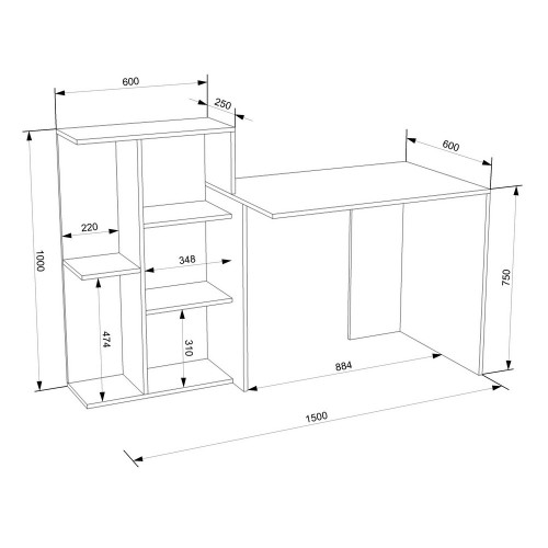 Компьютерный стол FlashNika LEGA 39