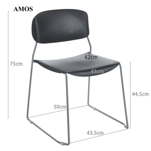 Стілець AMOS чорний
