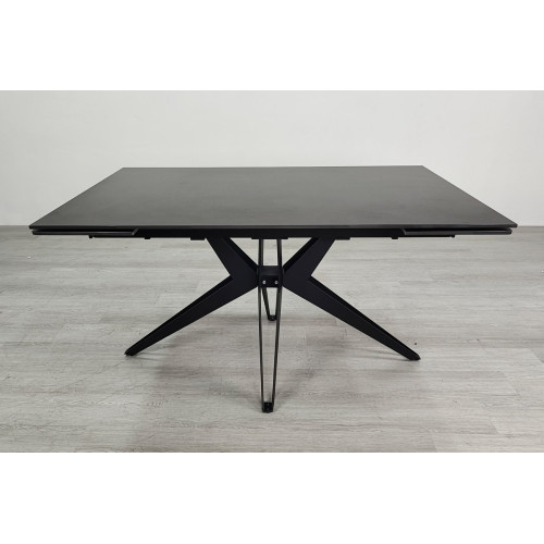 Стіл VINCENT CERAMIC 140(200)*90 графіт мат/чорний