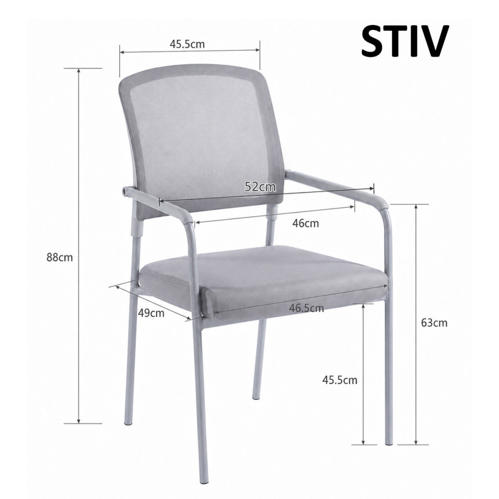 Стілець STIV чорний
