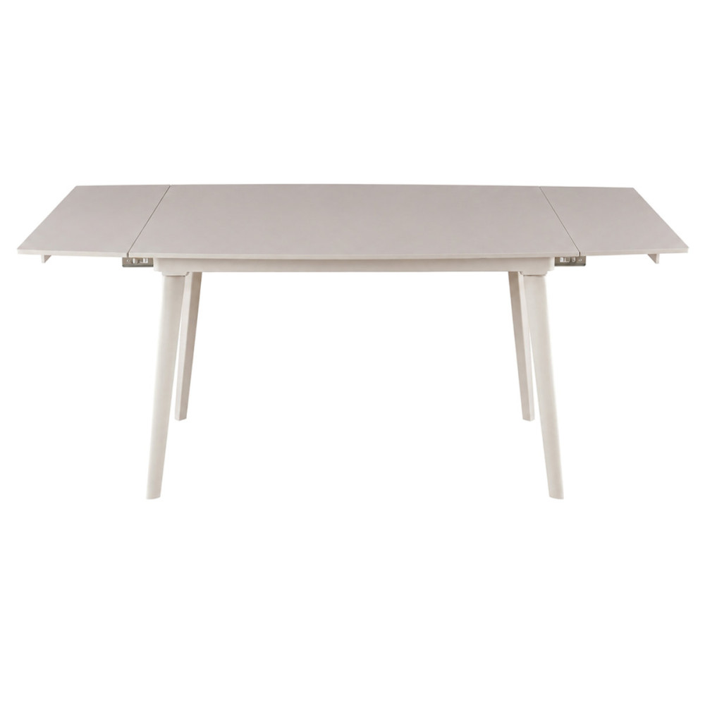 Стіл LORIAN CERAMIC 120(180)*80 білий/кашемір