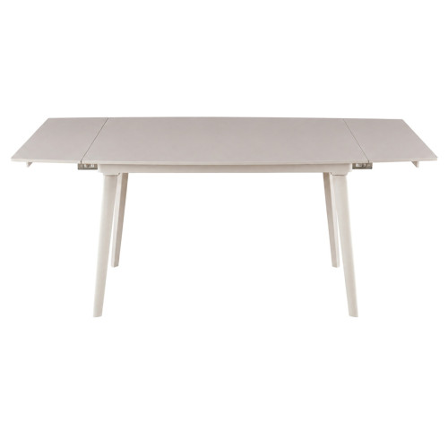 Стіл LORIAN CERAMIC 120(180)*80 білий/кашемір