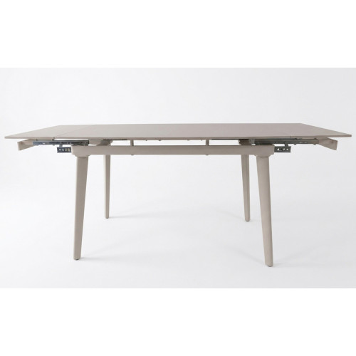 Стіл LORIAN CERAMIC 120(180)*80 білий/кашемір