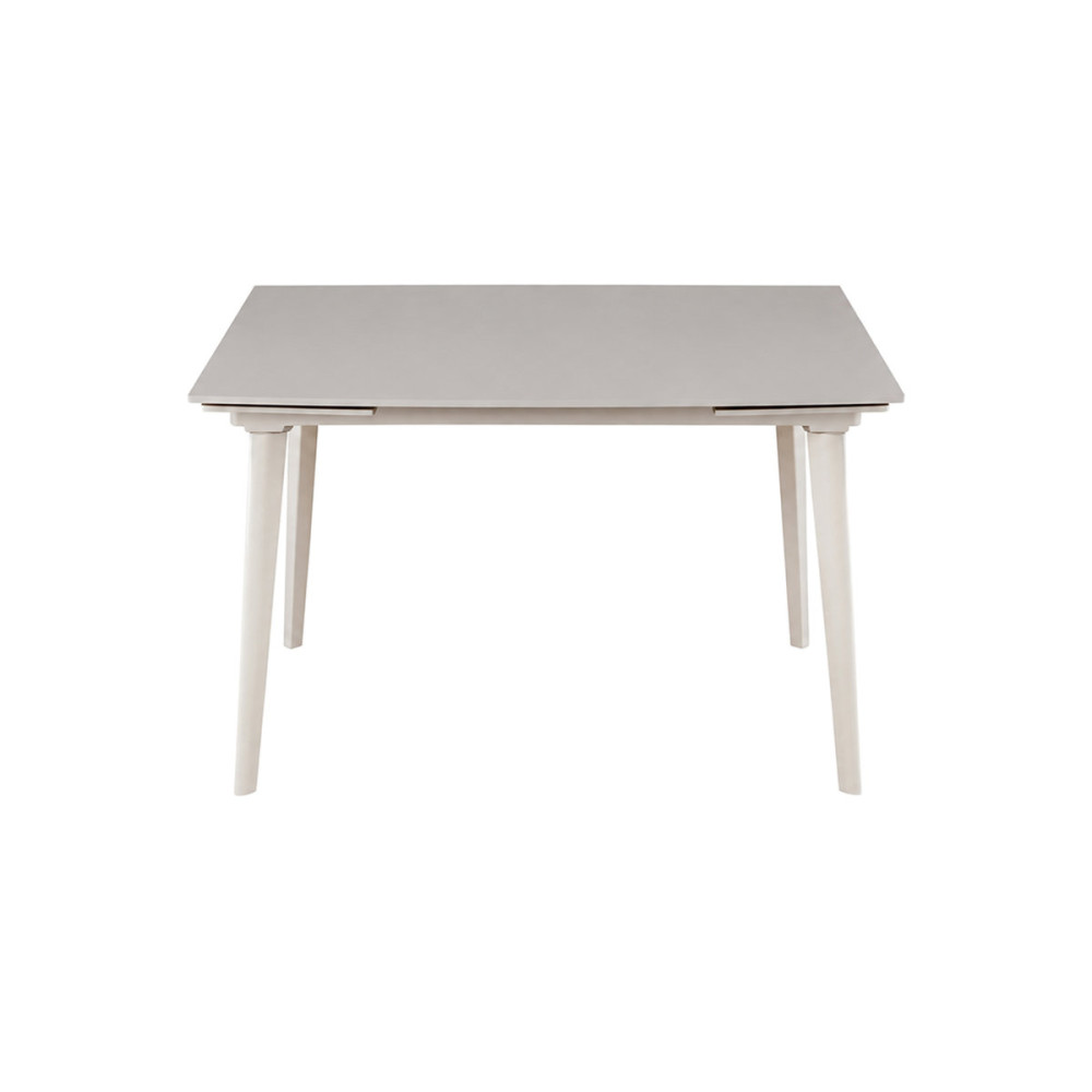 Стіл LORIAN CERAMIC 120(180)*80 білий/кашемір