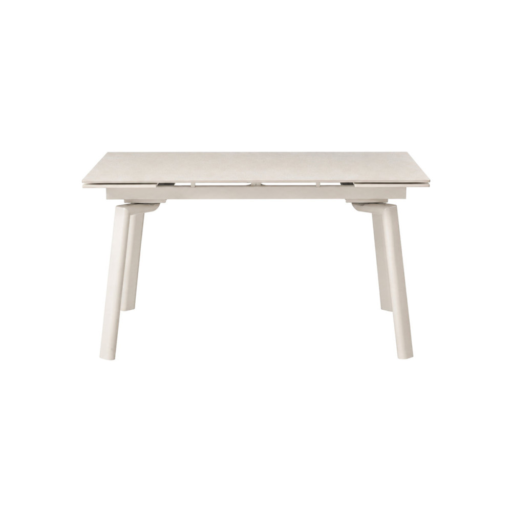 Стіл BELFORD CERAMIC 140(200)*80 білий/кашемір