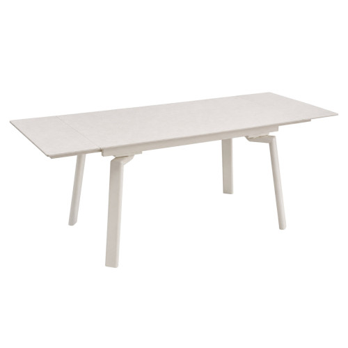 Стіл BELFORD CERAMIC 140(200)*80 білий/кашемір