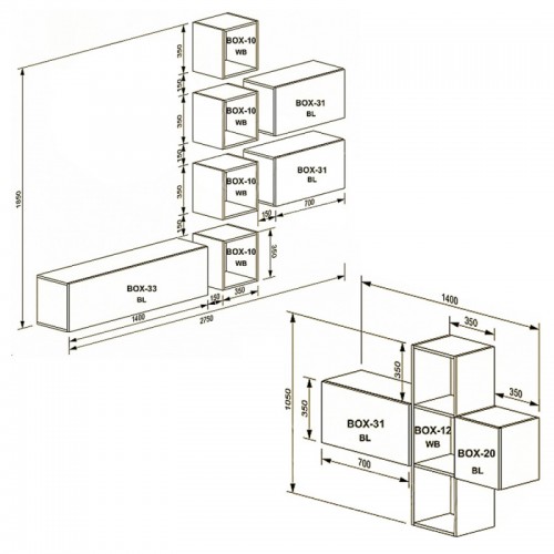Гостиная Miromark BOX V2