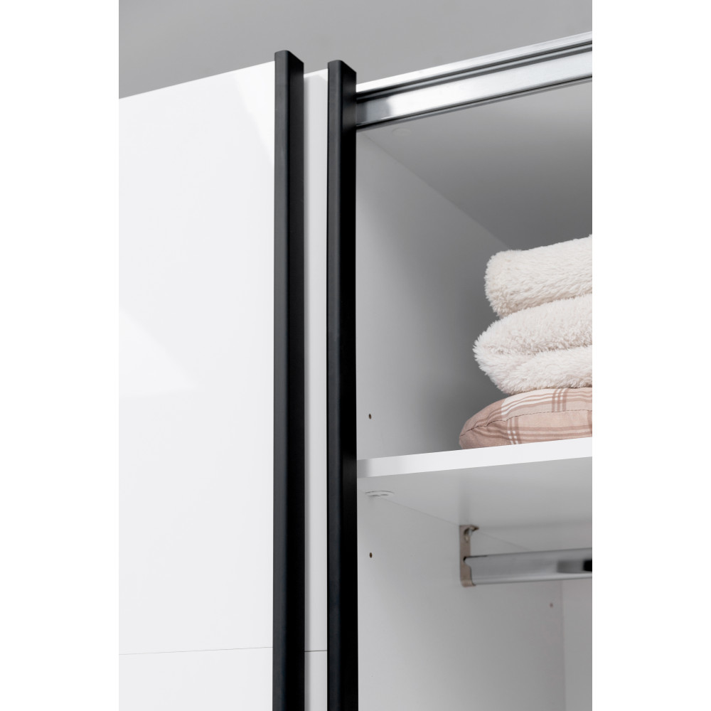 ШАФА-КУПЕ Міла Miromark 1,5х2,1м (*Двері Глянець Білий*)