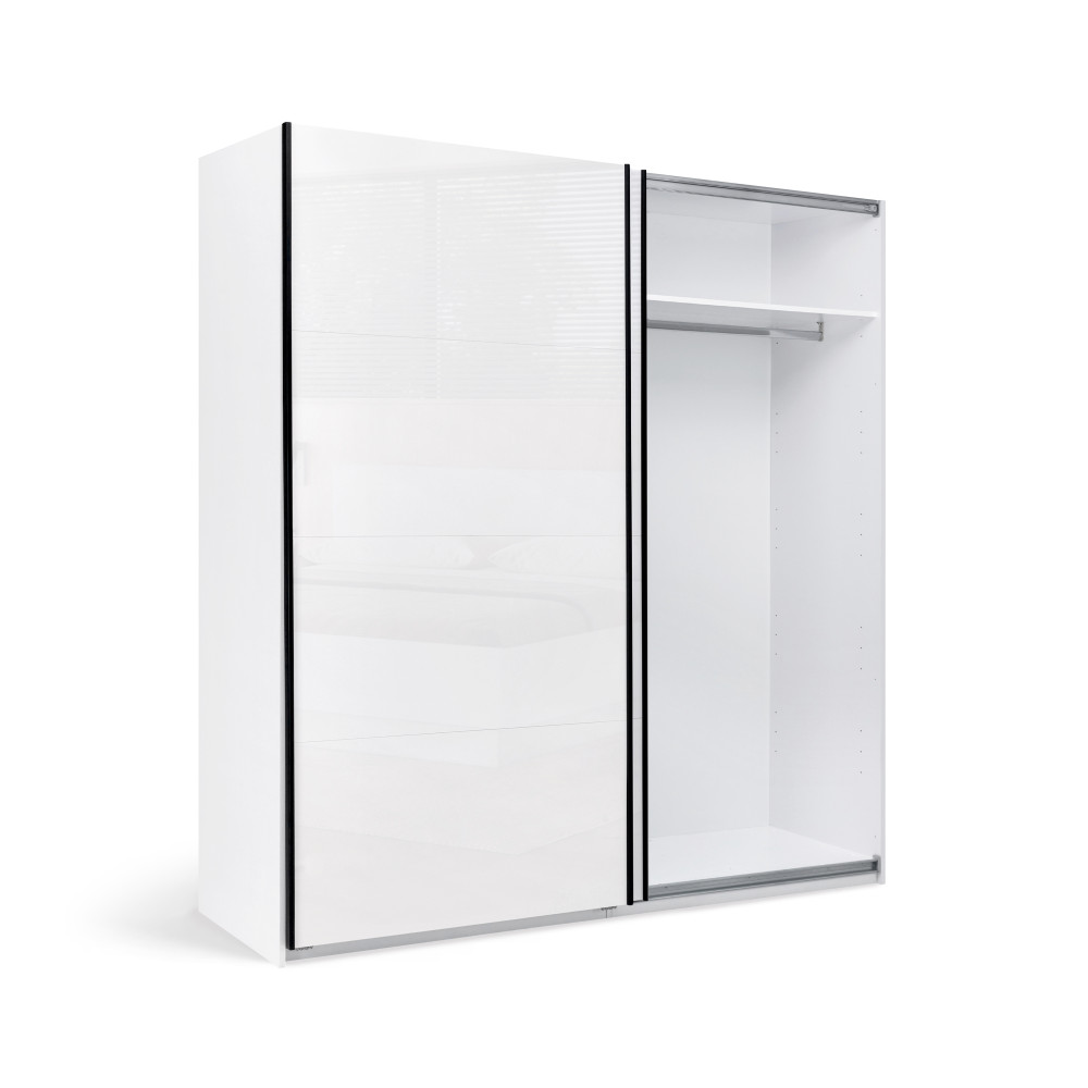 ШАФА-КУПЕ Міла Miromark 2,0х2,1м (*Двері Глянець Білий*)