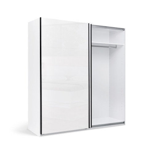 ШАФА-КУПЕ Міла Miromark 2,0х2,1м (*Двері Глянець Білий*)