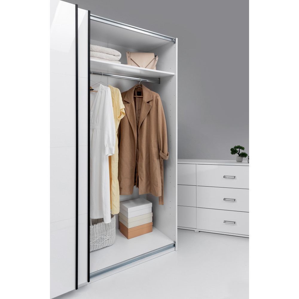 ШАФА-КУПЕ Міла Miromark 2,0х2,1м (*Двері Глянець Білий*)