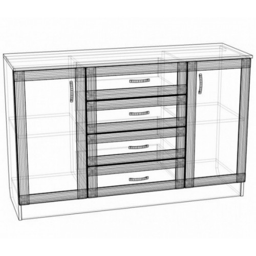 Комод 067/1 АКМ ТИСА-меблі