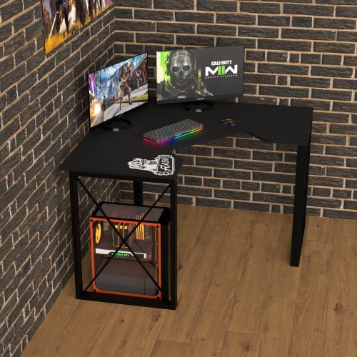 Геймерский угловой стол Rasin Loft-20