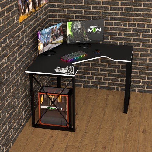 Геймерский угловой стол Rasin Loft-20