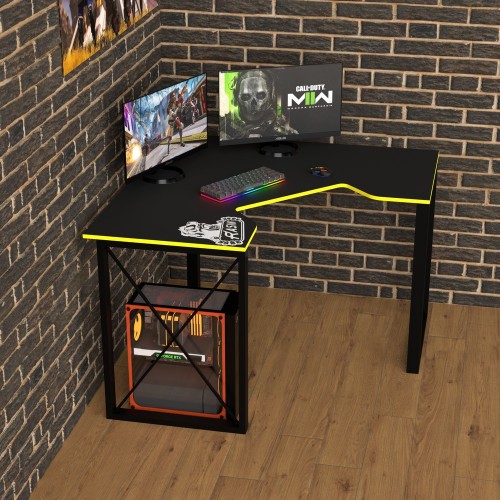 Геймерский угловой стол Rasin Loft-20