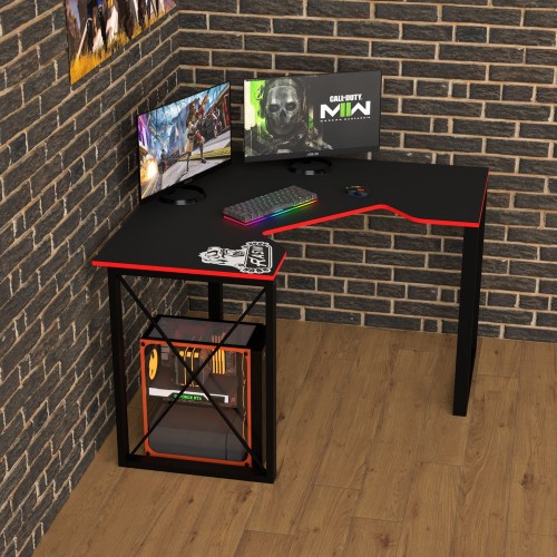 Геймерский угловой стол Rasin Loft-20
