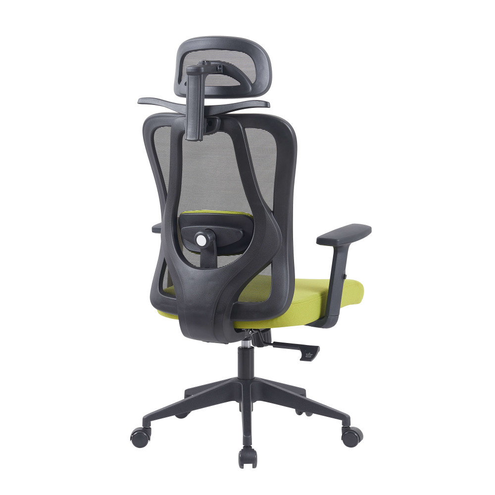Крісло Island Black/Green Ergomix Чорний Зелений