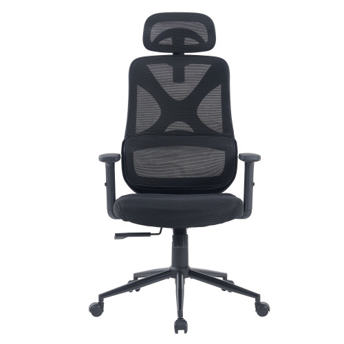 Крісло Level Black Ergomix Чорний
