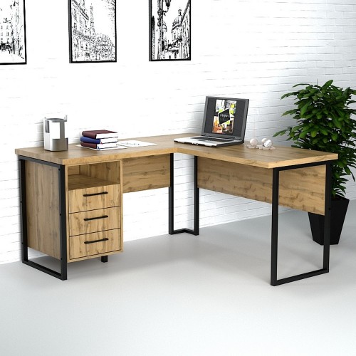Кутовий стіл Gamma Style СУЛ-3 140х140