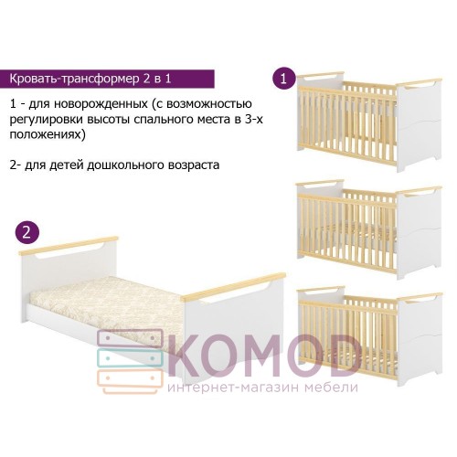 Дитяче ліжко Немо MebiGrand