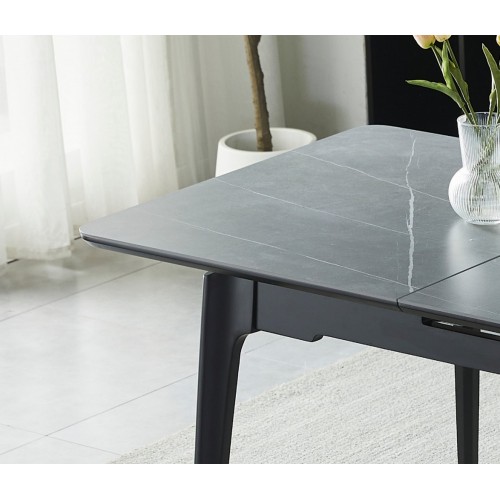 Стіл Berlin Ceramic 140(180)x80 сірий мат Signal-k