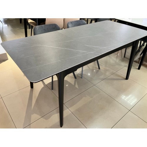 Стіл Berlin Ceramic 140(180)x80 сірий мат Signal-k